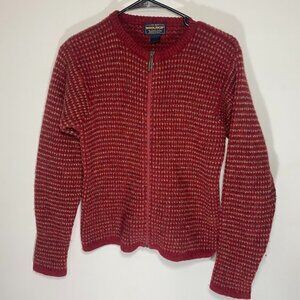 Women's Woolrich 100% Wool Full Zip Jacket